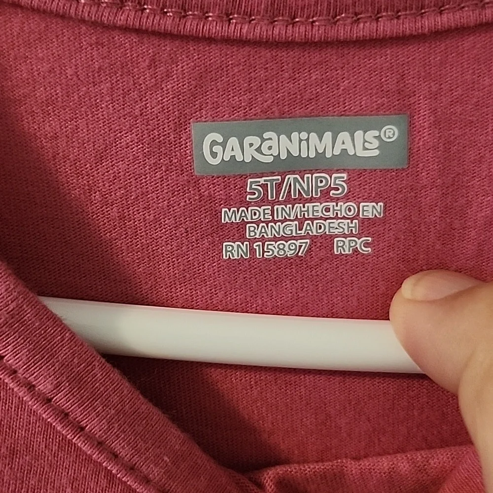 Girls Garanimals Tops Size 5T Bundle Of 2 - Picture 2 of 9